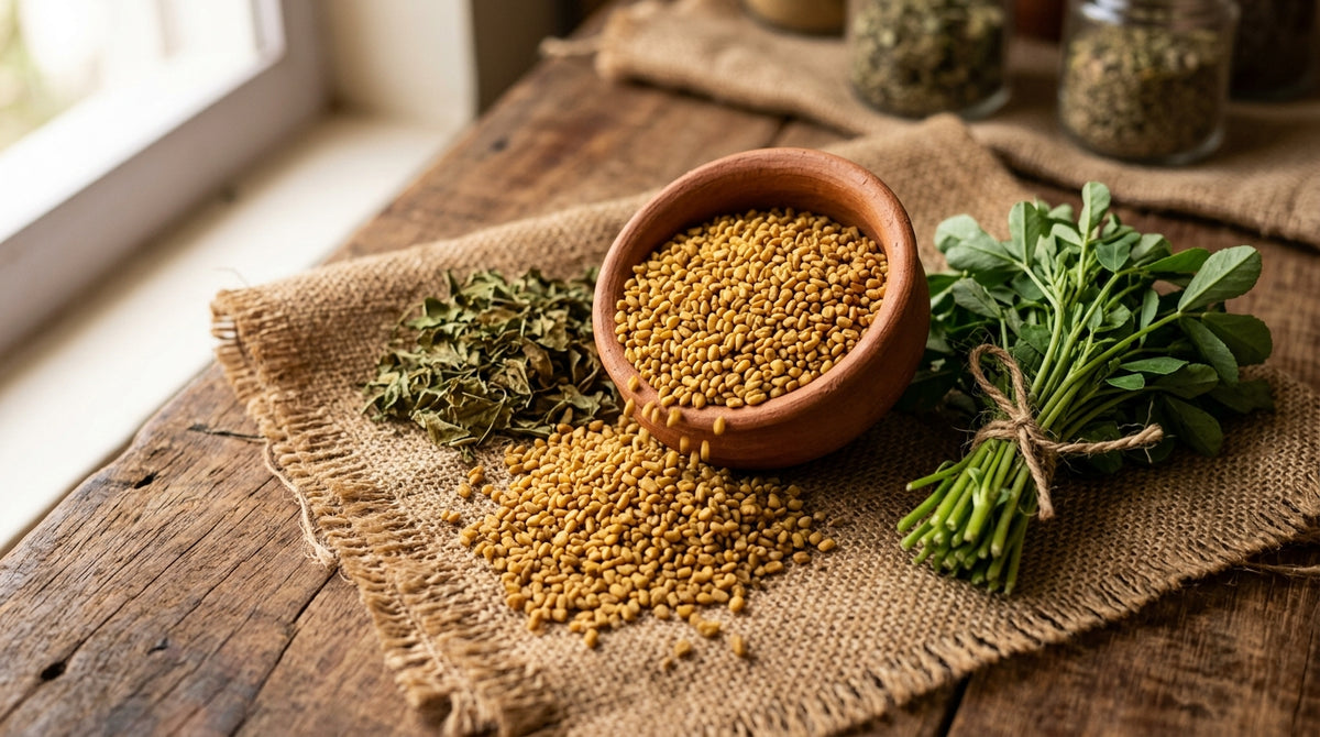Methi Dana Ke Fayde – पाचन, बाल, Sugar Control और उपयोग की पूरी जानकारी