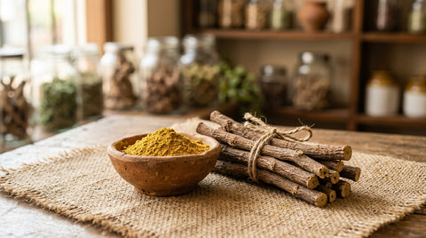 Mulethi Benefits: Gut, Cough, Skin and How to Use Licorice Root