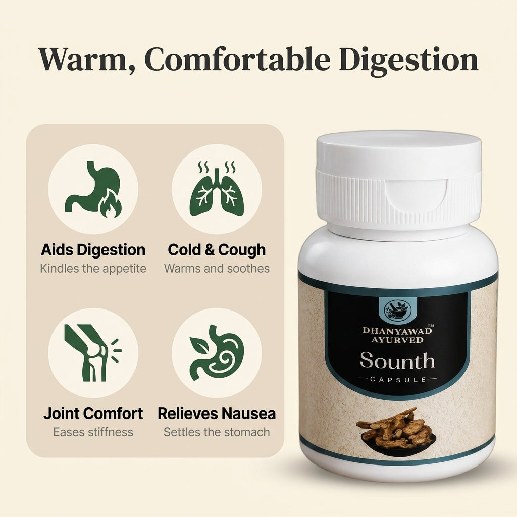 Sounth Capsule | Dry Ginger | सोंठ