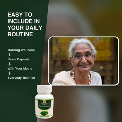 Neem Patta Capsule | Neem Leaf | नीम पत्ता