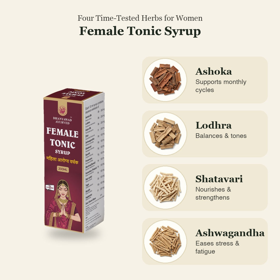 Female Tonic Syrup – महिला स्वास्थ्य वर्धक