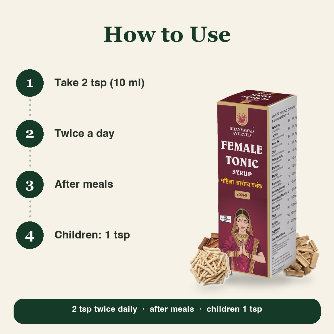 Female Tonic Syrup – महिला स्वास्थ्य वर्धक