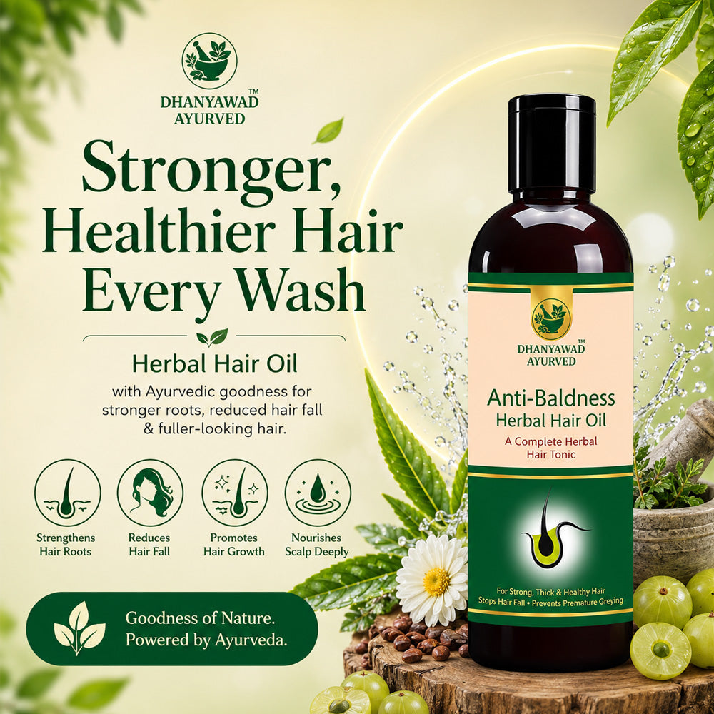 Anti-Baldness Herbal Hair Oil