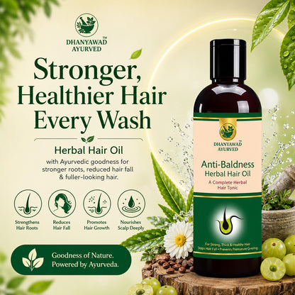 Anti-Baldness Herbal Hair Oil