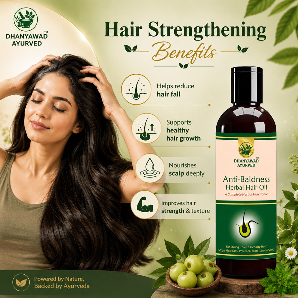 Anti-Baldness Herbal Hair Oil