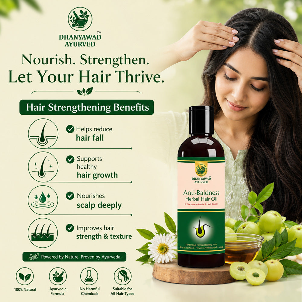 Anti-Baldness Herbal Hair Oil