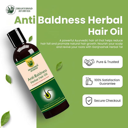 Anti-Baldness Herbal Hair Oil