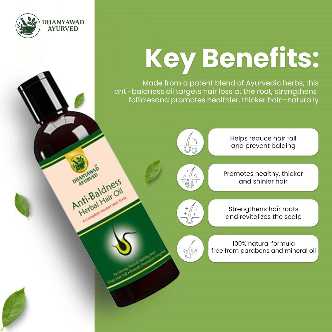 Anti-Baldness Herbal Hair Oil